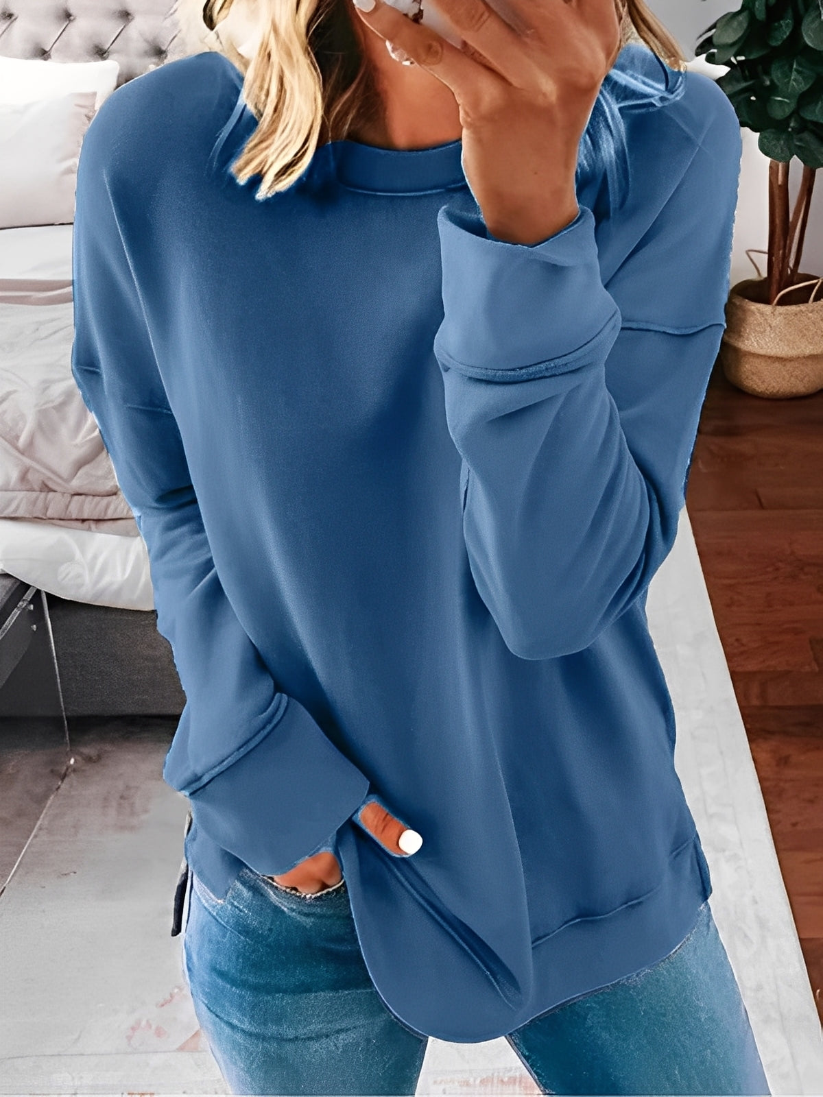 Charnette - Luźny Sweter w Stylu Retro dla Kobiet