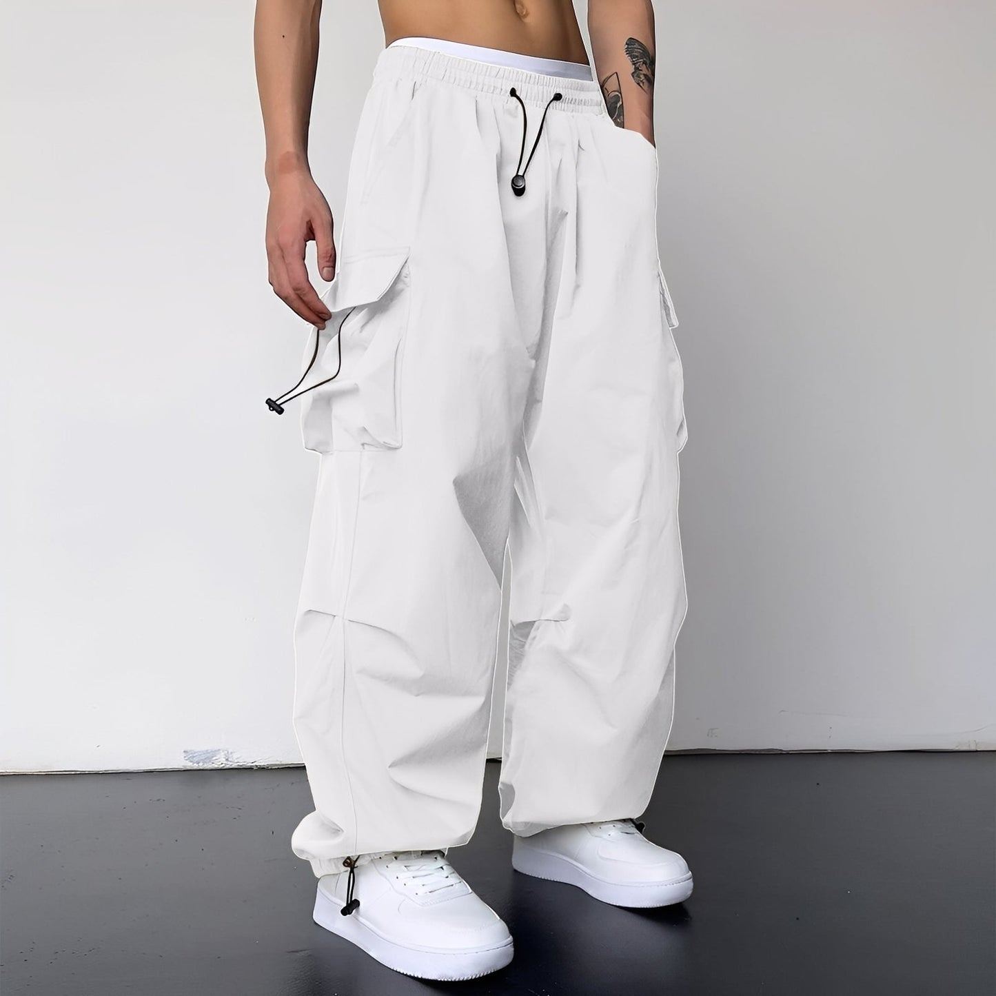 Kaleb - Modne Baggy-Cargohose dla Panów