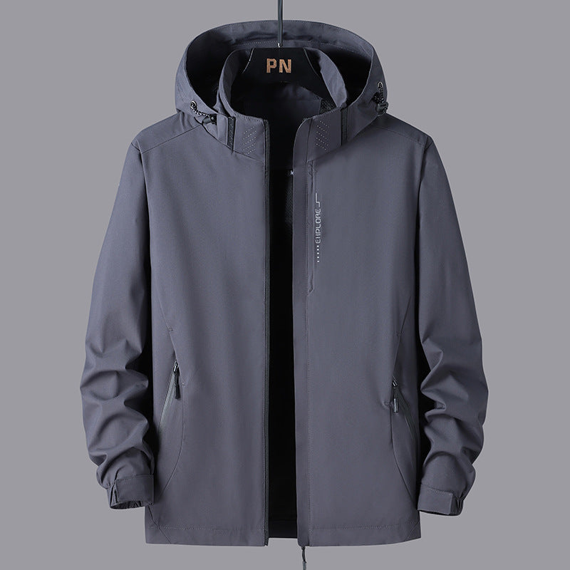 Reece - Modna unisex kurtka z kapturem
