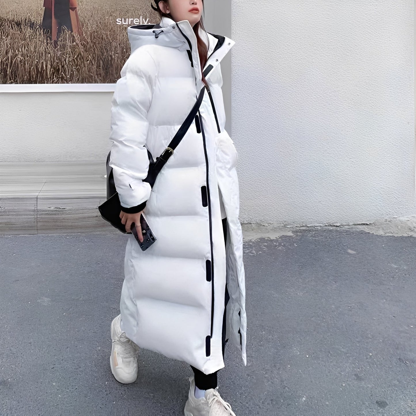 Yasmin - Modna, pikowana kurtka puchowa dla kobiet