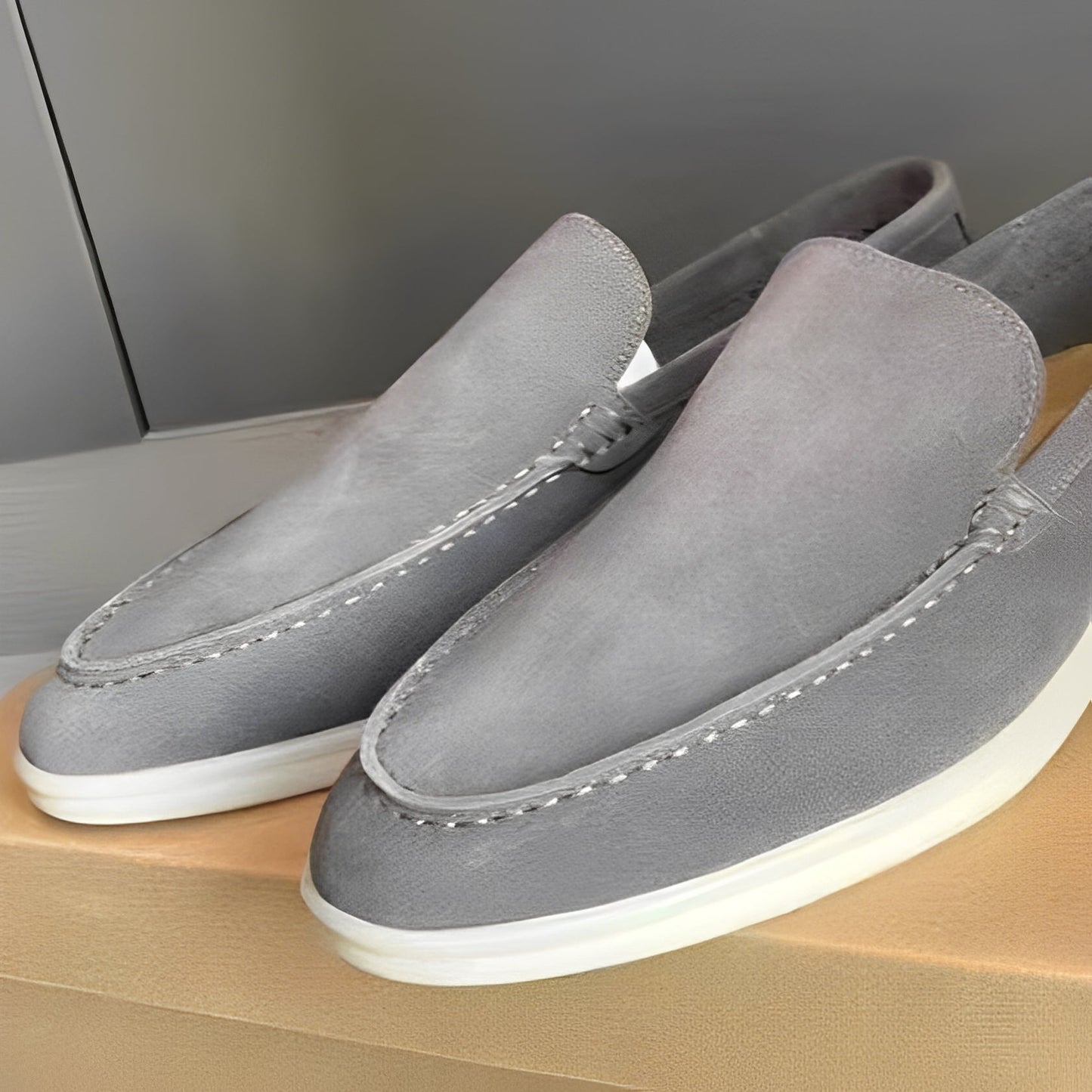 Dominick - Zamszowe buty męskie