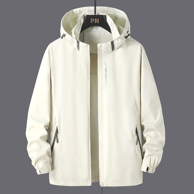Reece - Modna unisex kurtka z kapturem