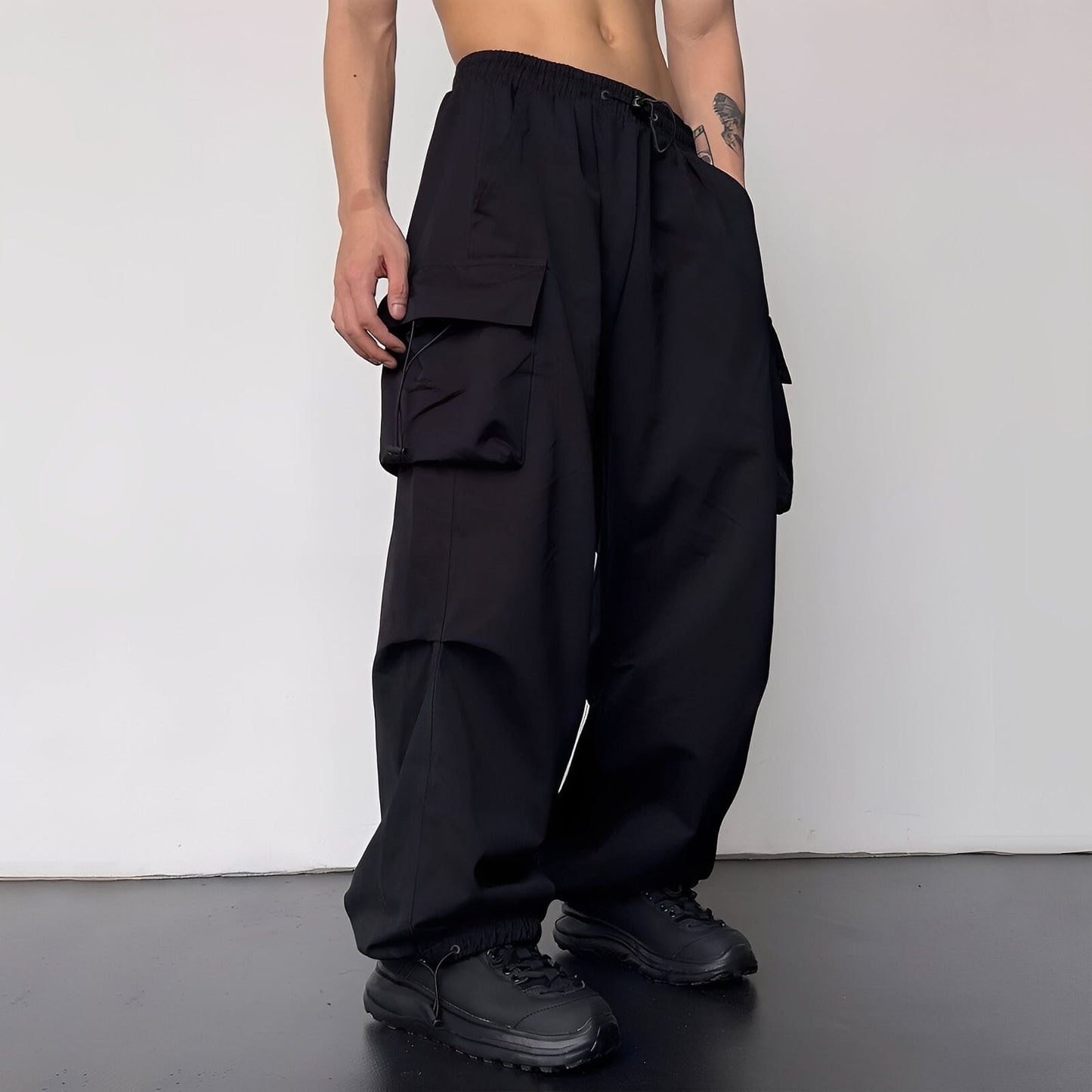Kaleb - Modne Baggy-Cargohose dla Panów