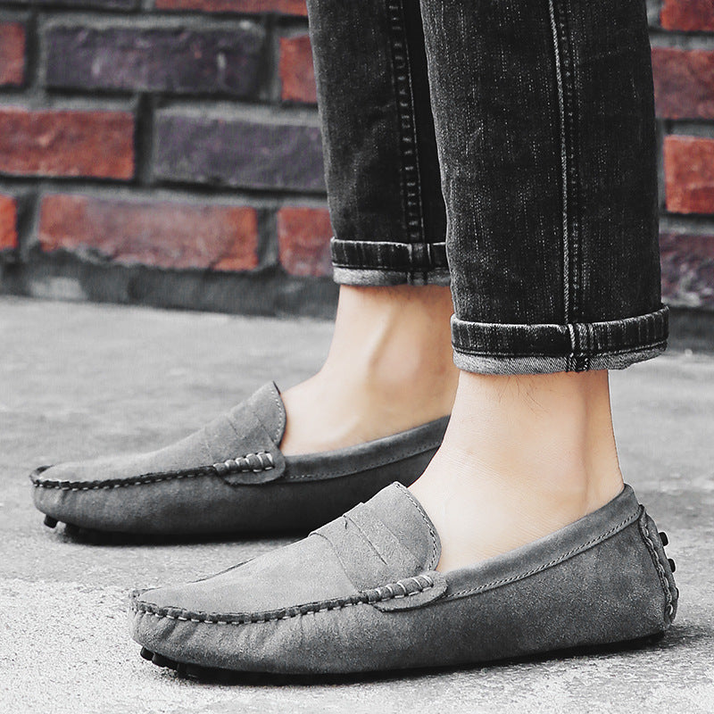 Benson - Nowoczesne skórzane loafers dla mężczyzn