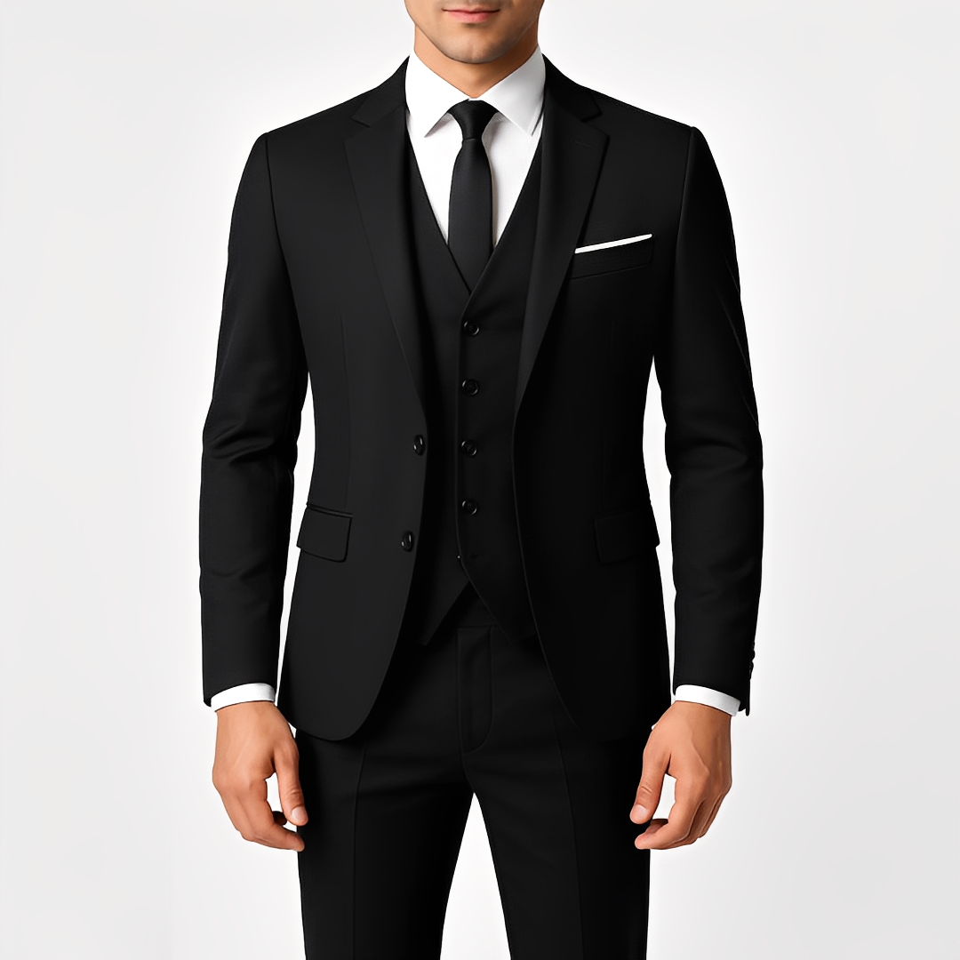 Juliane - Elegancki męski garnitur 3-częściowy