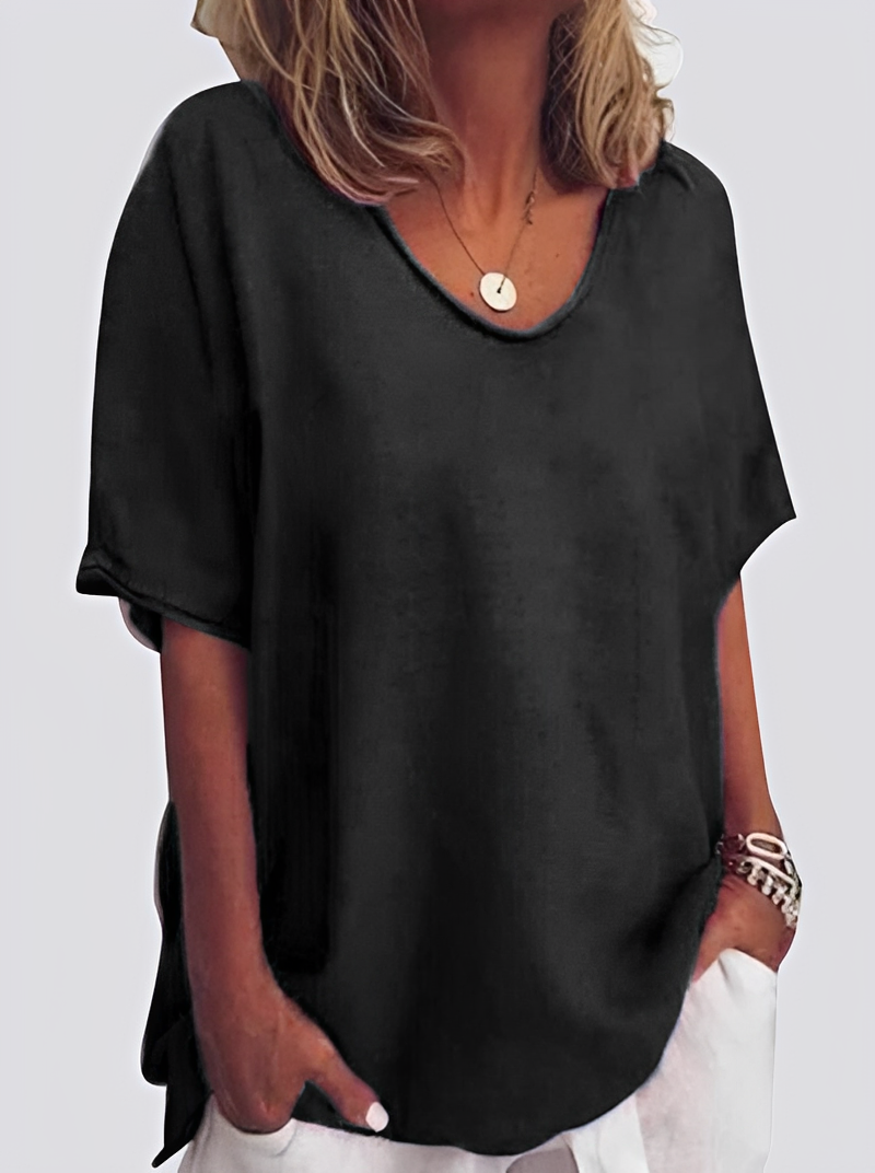 Dorothy - Luźna, luźno dopasowana bluzka dla kobiet