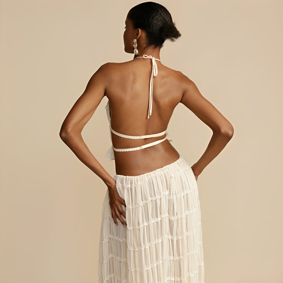 Kalea - Letni zestaw topu i spódnicy dla pań