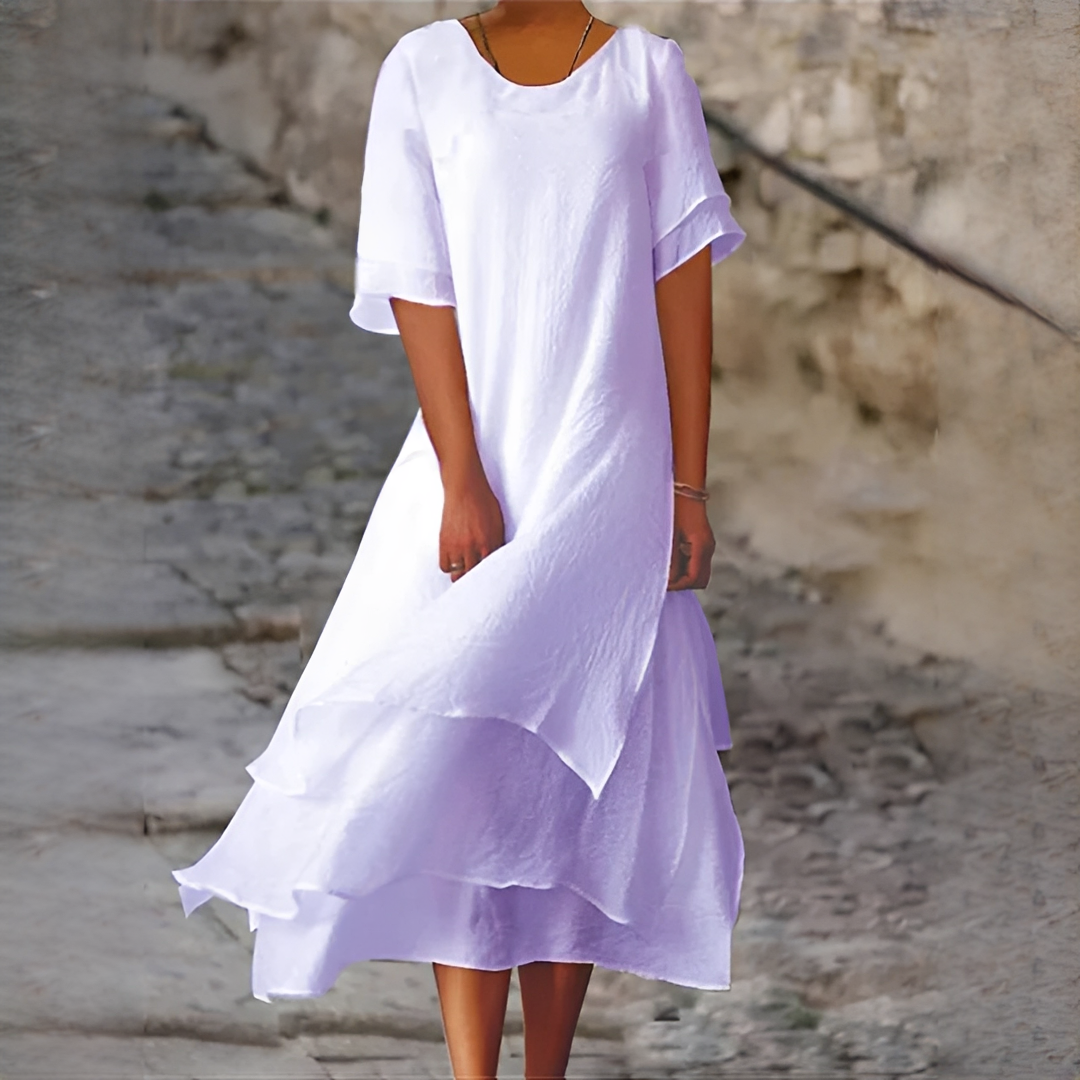 Charleya - Elegancka sukienka letnia dla kobiet