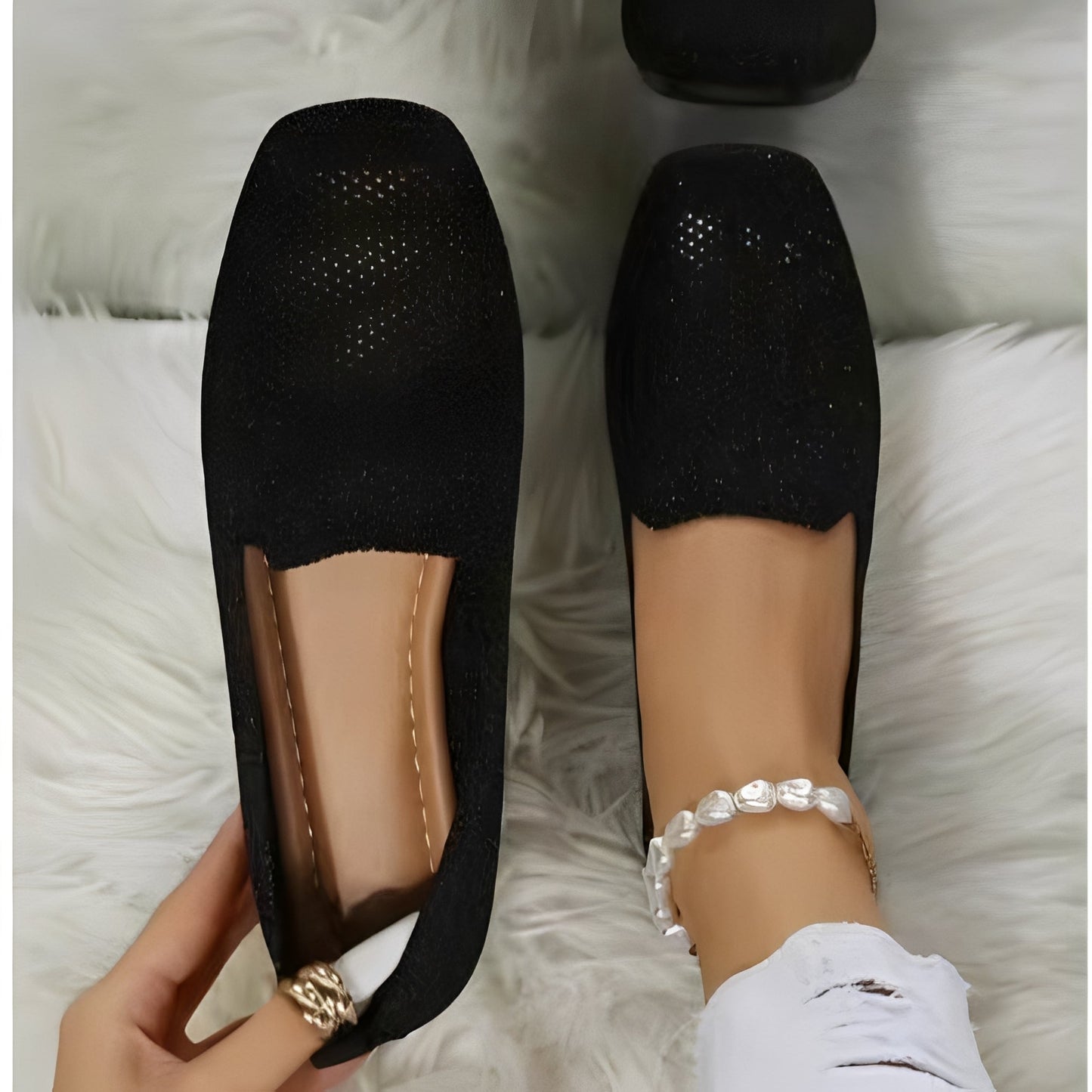 Joanna - Buty rekreacyjne z podeszwą antypoślizgową dla kobiet