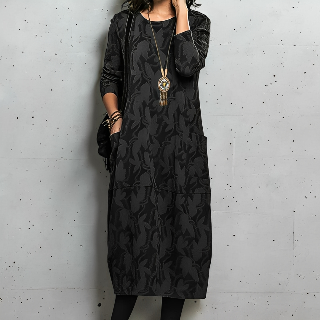 Abdelaine - Stylowa zimowa sukienka damska