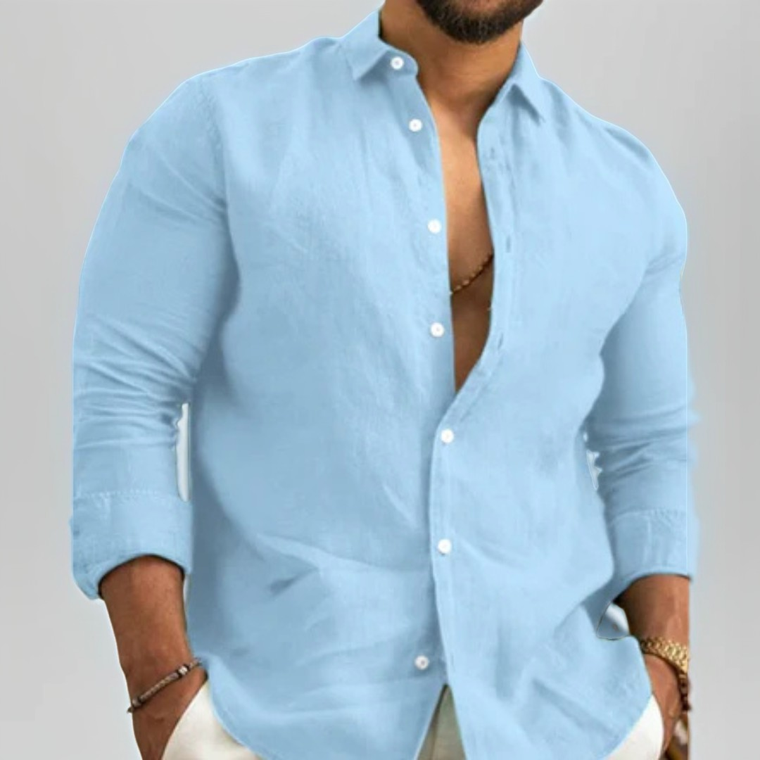 Kurt - Elegancka męska koszula z długim rękawem