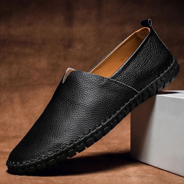 Finnian - Ręcznie robione skórzane loafers, komfort