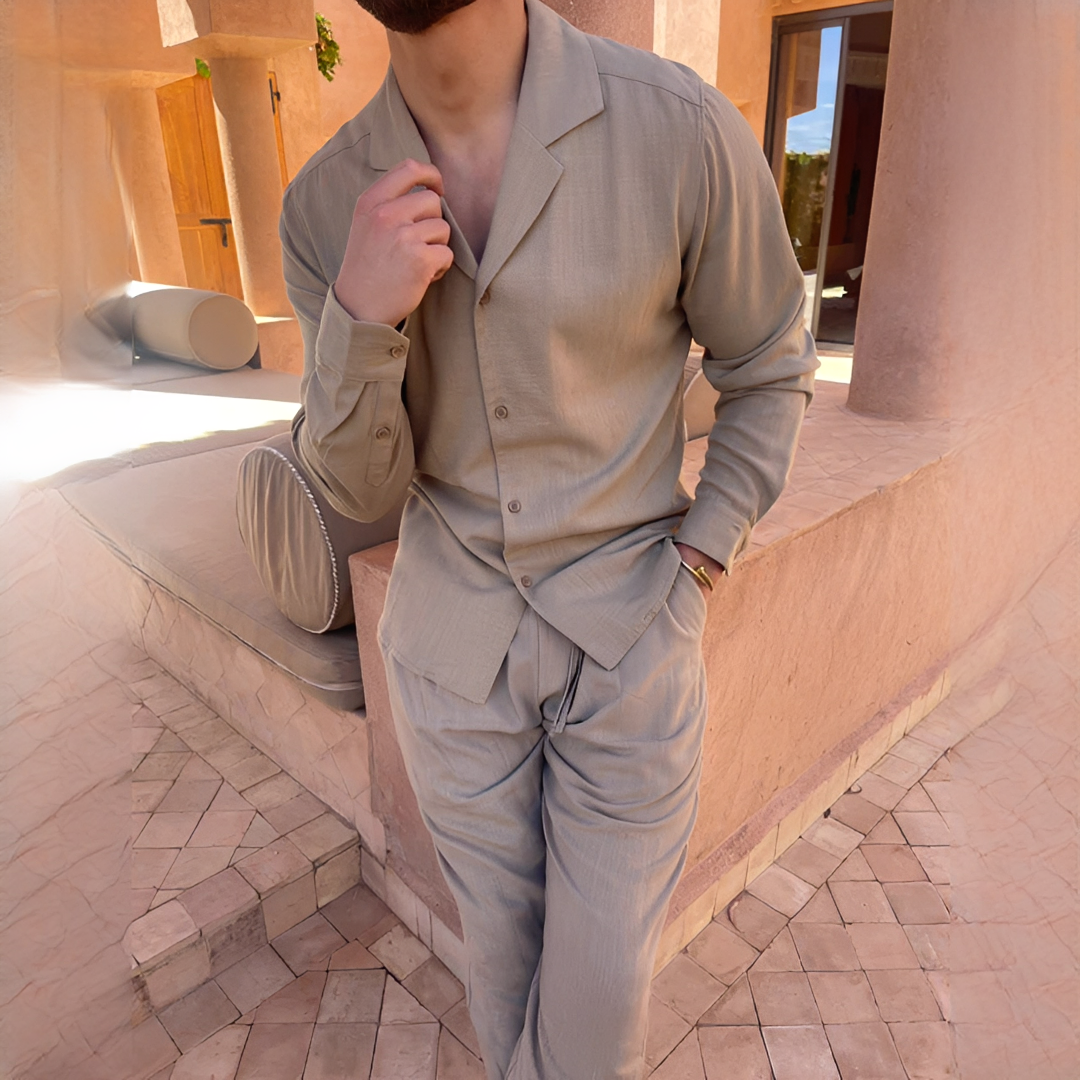 Frederick - Stylowy letni strój dla mężczyzn