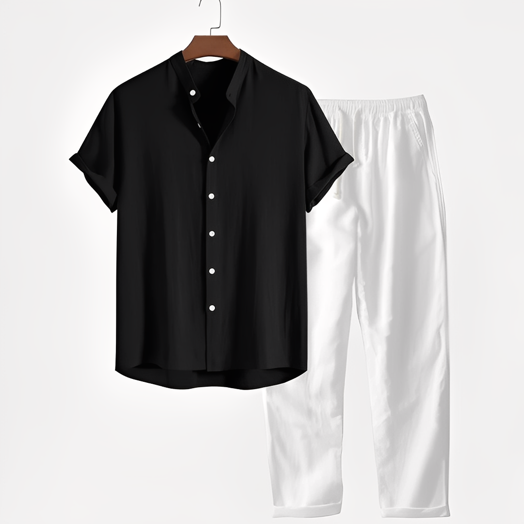 Fritz - Męski zestaw casual dwuczęściowy