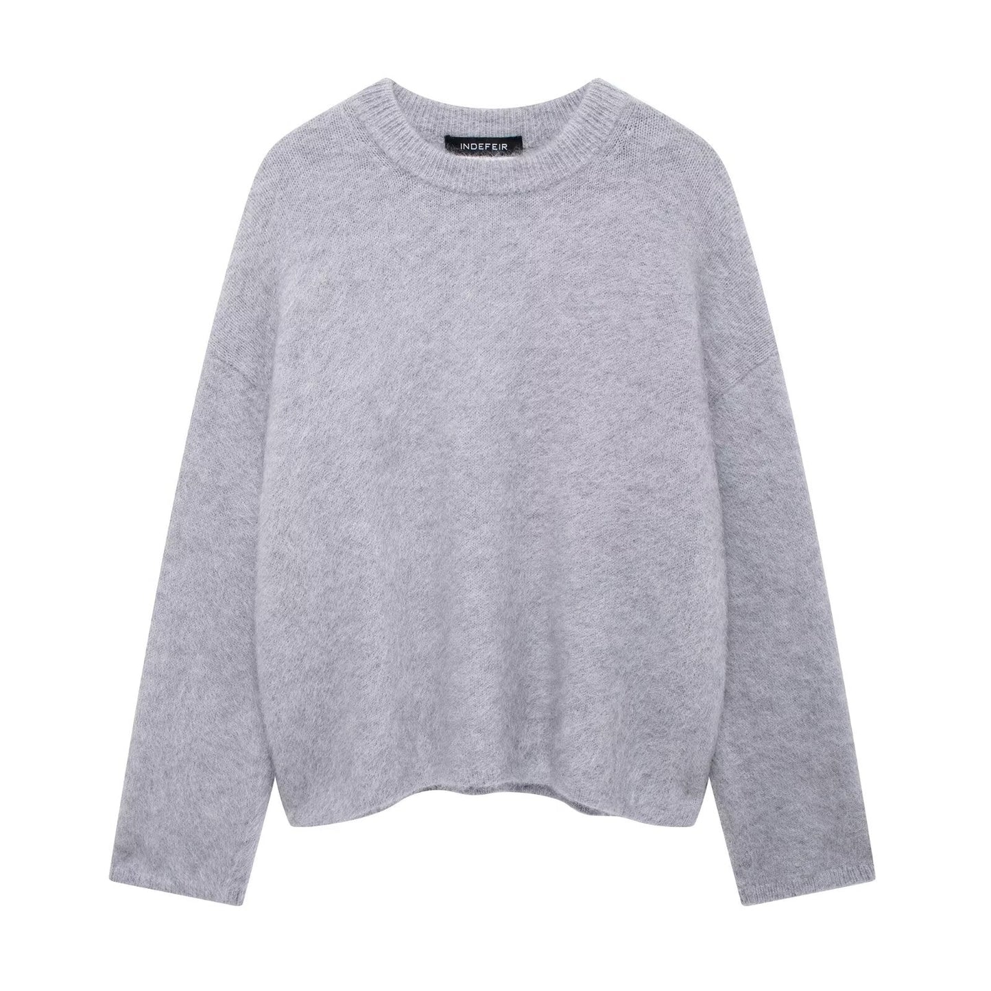 Mallory - Kobiecy luźny sweter w streetowym stylu