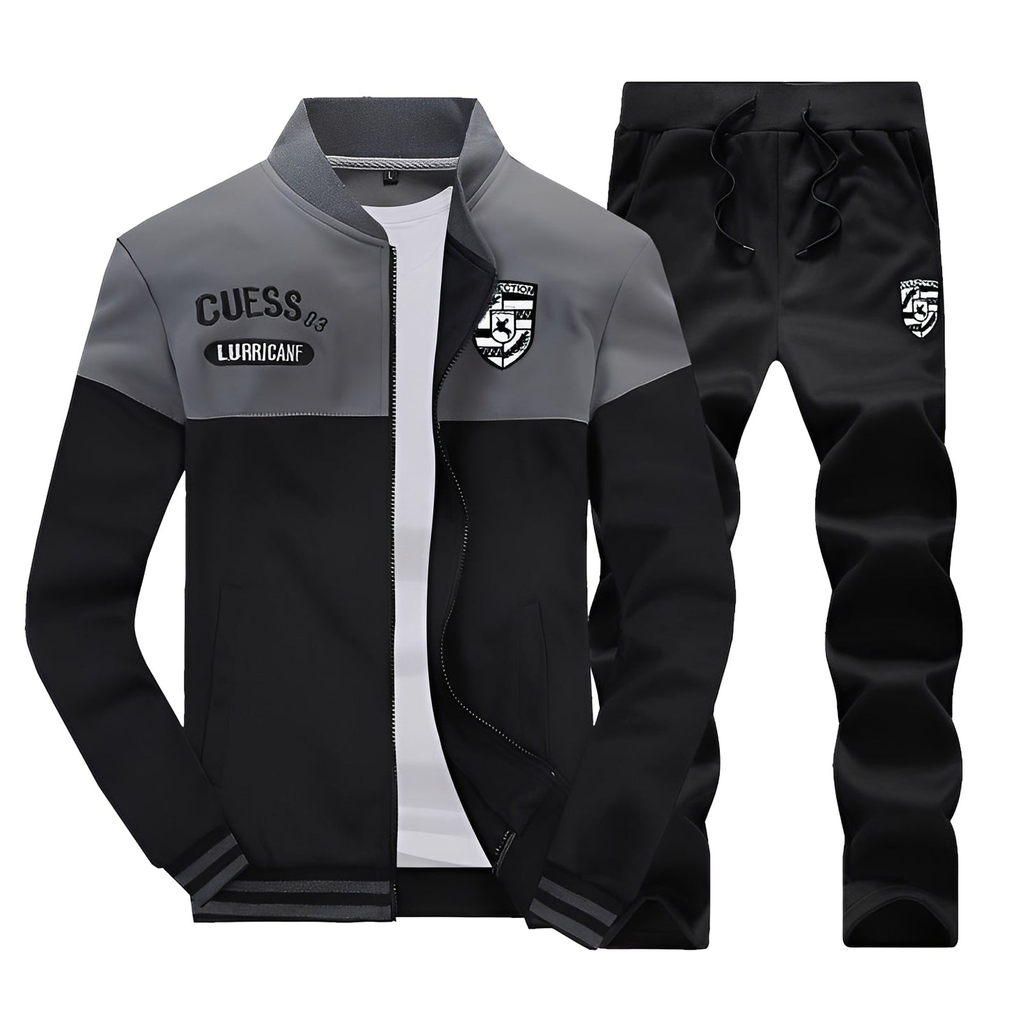 Brenton - Komfortowy, sportowy dres dla mężczyzn