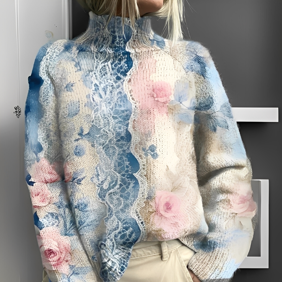 Olivia - Komfortowy sweter z golfem dla kobiet