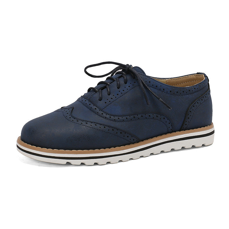 Siena - Luźne sznurowane buty dla kobiet