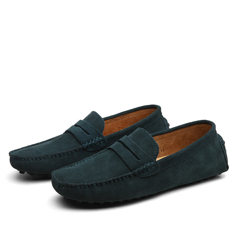 Benson - Nowoczesne skórzane loafers dla mężczyzn