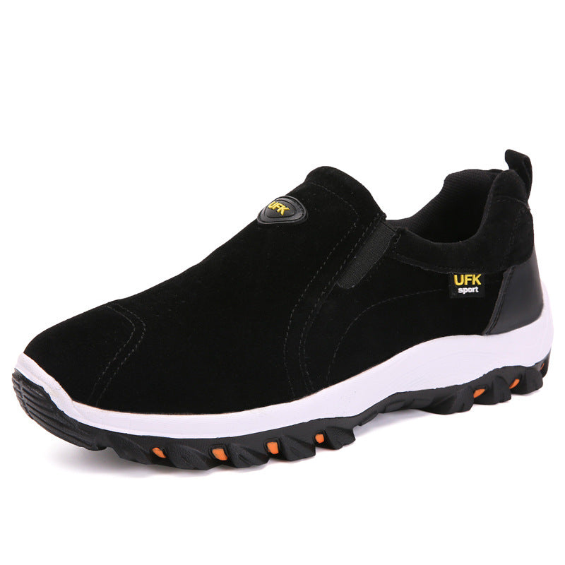 Carter - Luźne męskie buty turystyczne bez sznurowadeł