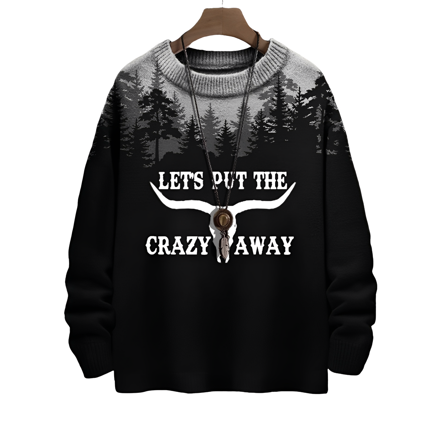 Eugene - Stylowy sweter w paski z wełny dla mężczyzn