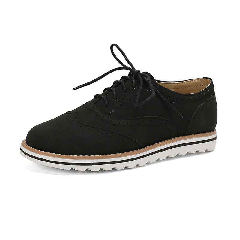 Siena - Luźne sznurowane buty dla kobiet
