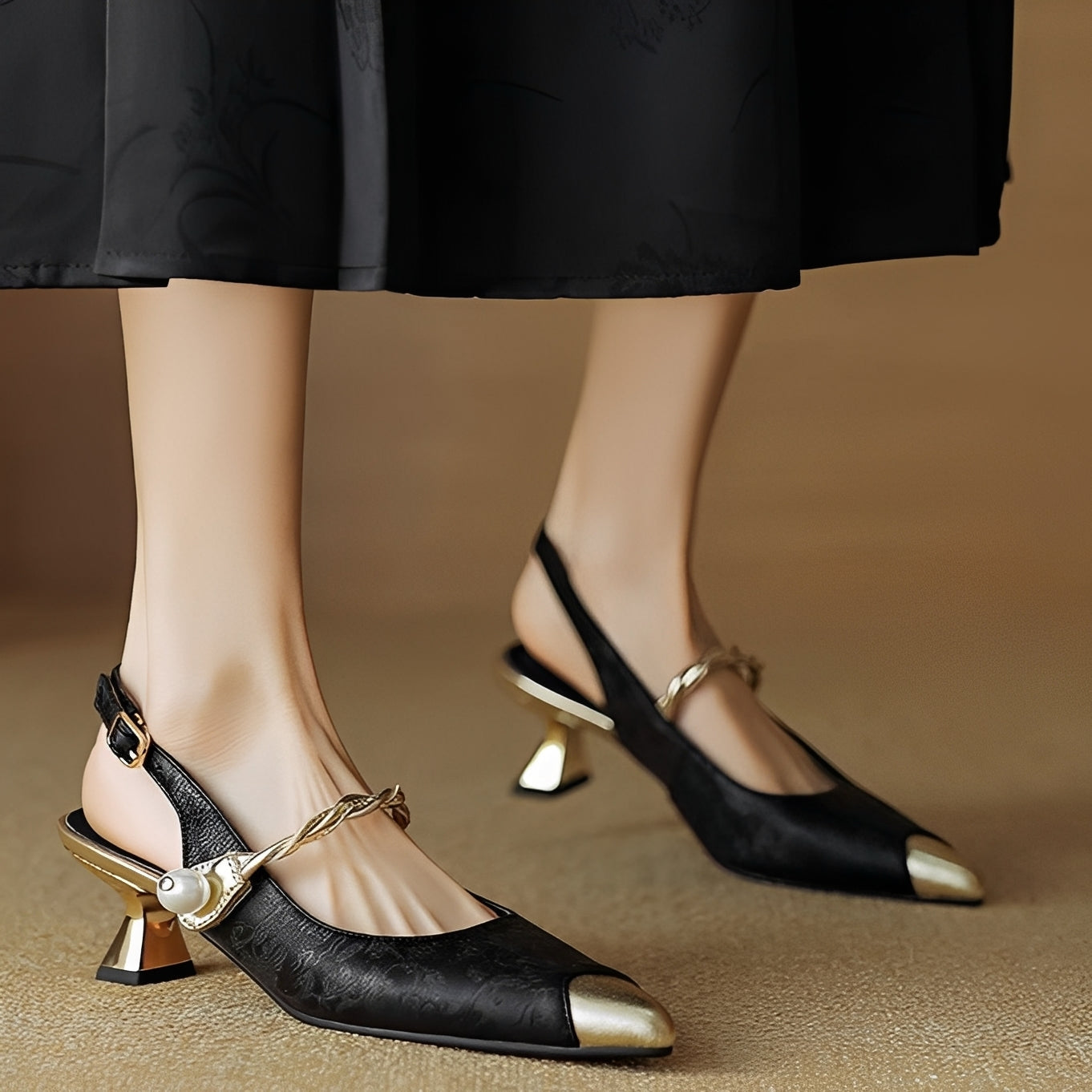 Maddie - Stylowe damskie sandały na obcasie