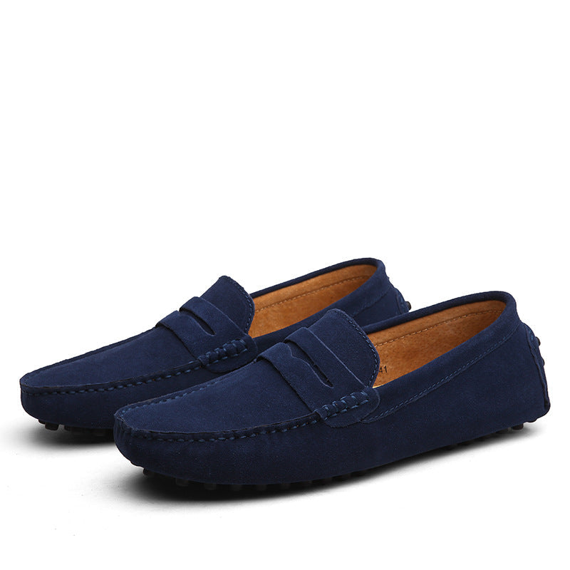 Benson - Nowoczesne skórzane loafers dla mężczyzn