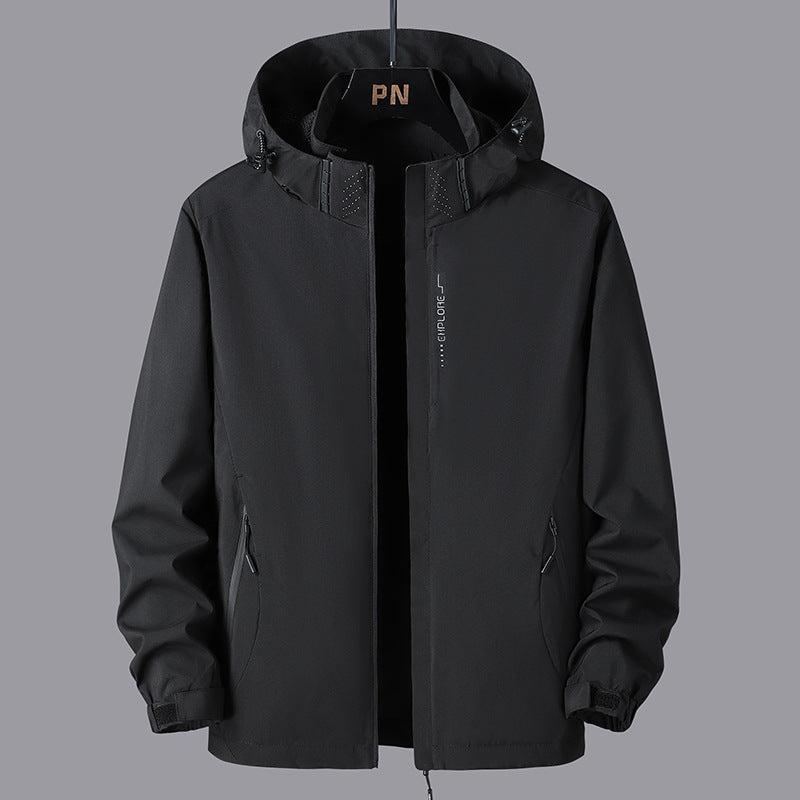 Reece - Modna unisex kurtka z kapturem