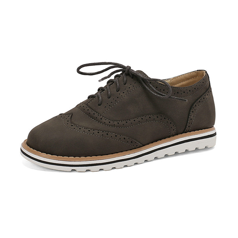 Siena - Luźne sznurowane buty dla kobiet