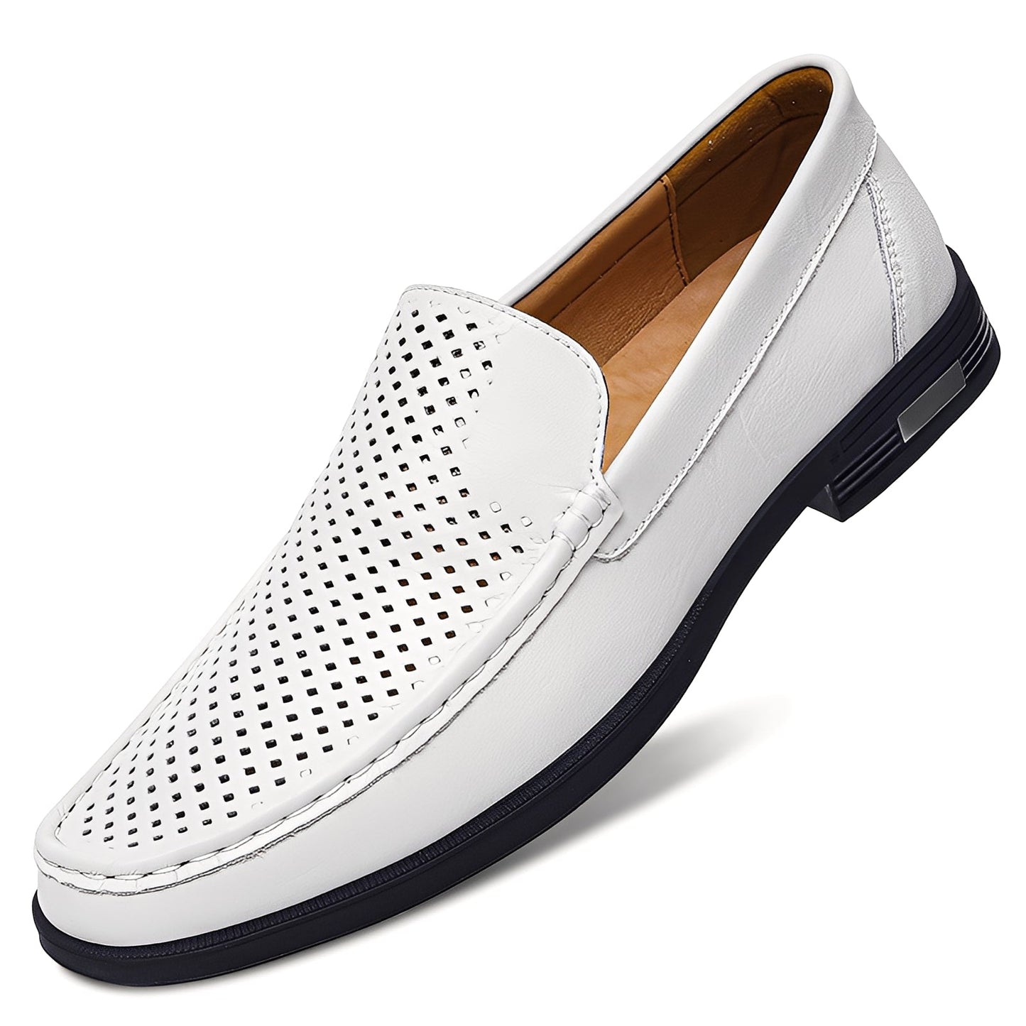 Corwin - Eleganckie skórzane mokasyny dla panów