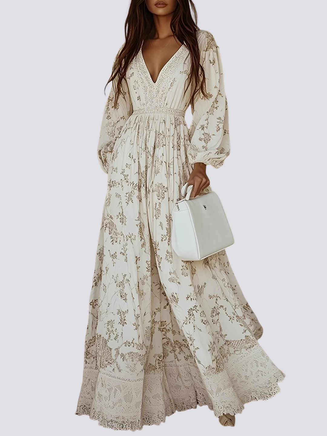 Katy - Wygodna sukienka z długim rękawem dla kobiet