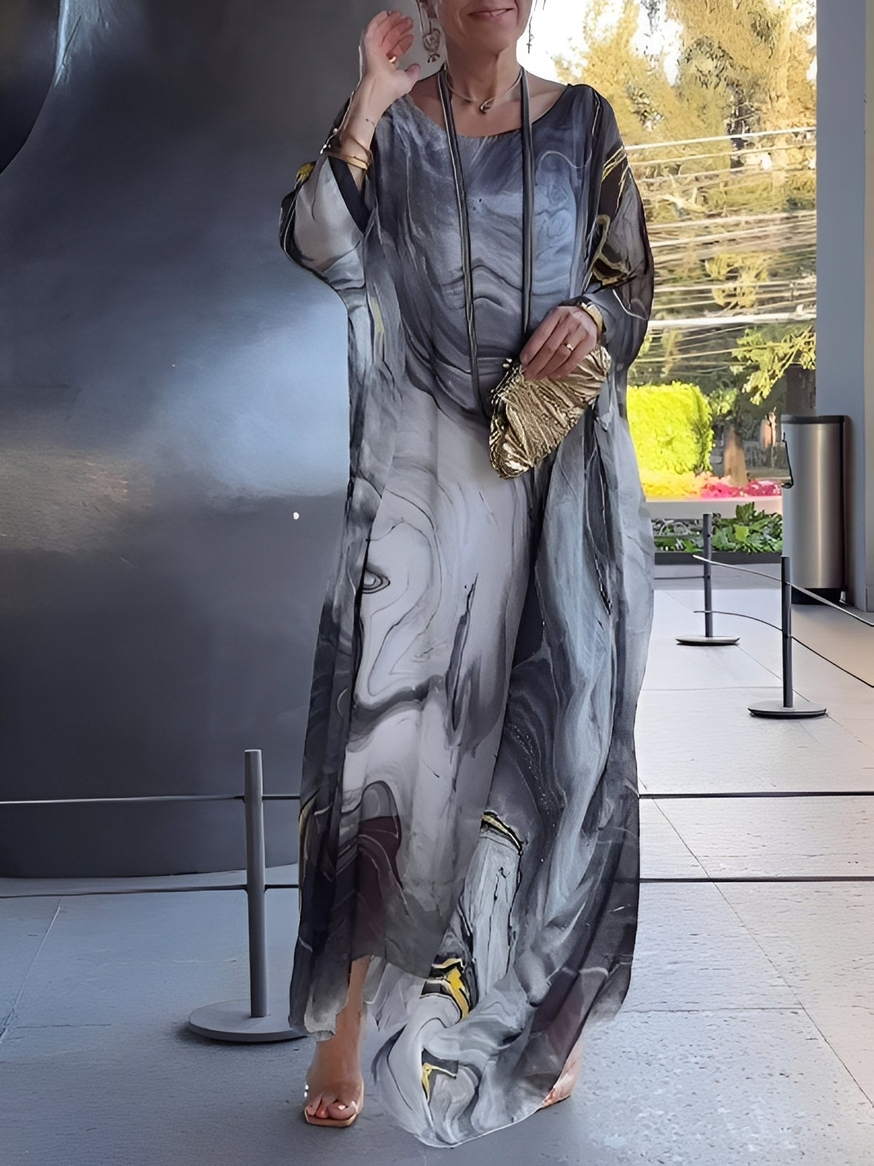 Christina - Stylowa sukienka szyfonowa dla kobiet