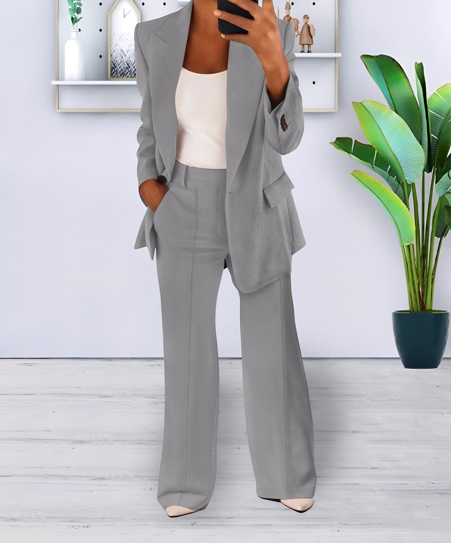Cortney - Stylowy, formalny zestaw dla kobiet