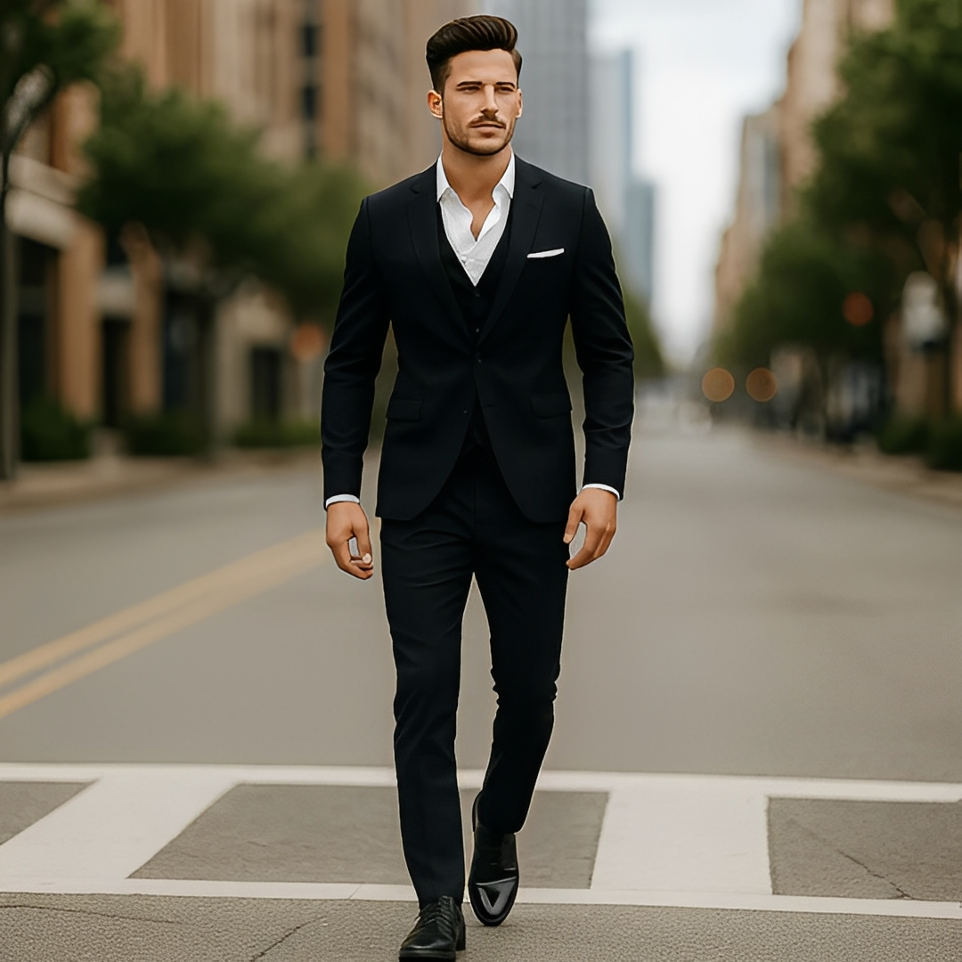 Faramis - Męski formalny zestaw dwuczęściowy