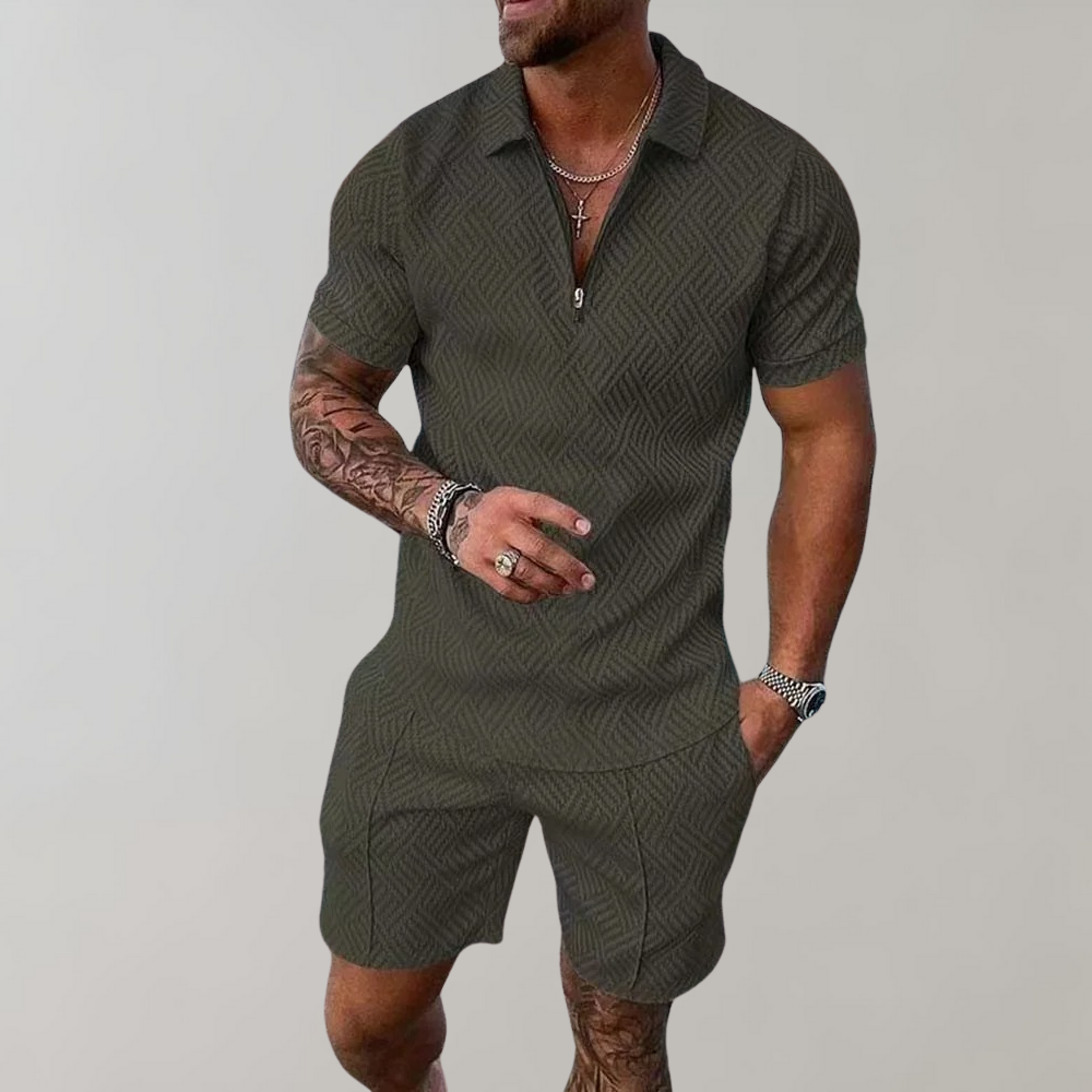 Travis - Elegancki jesienny zestaw dla mężczyzn