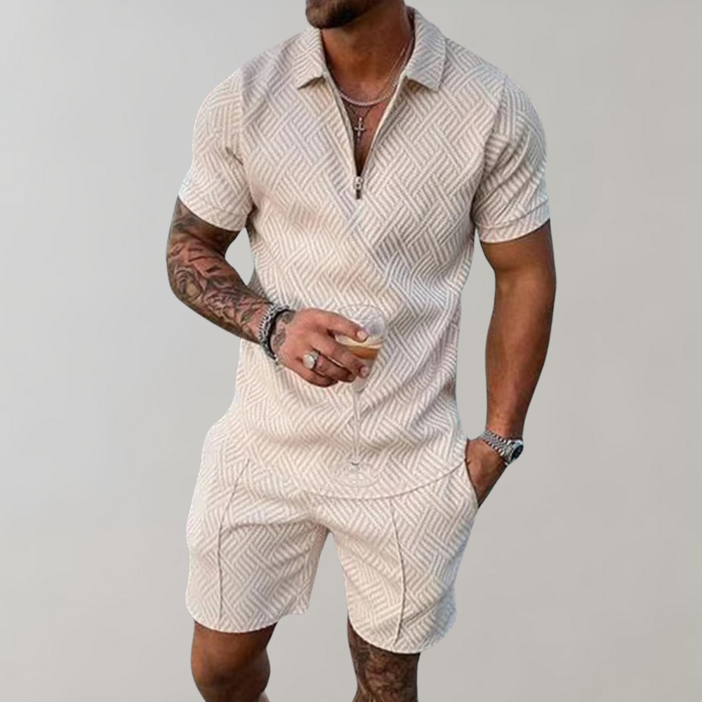 Travis - Elegancki jesienny zestaw dla mężczyzn