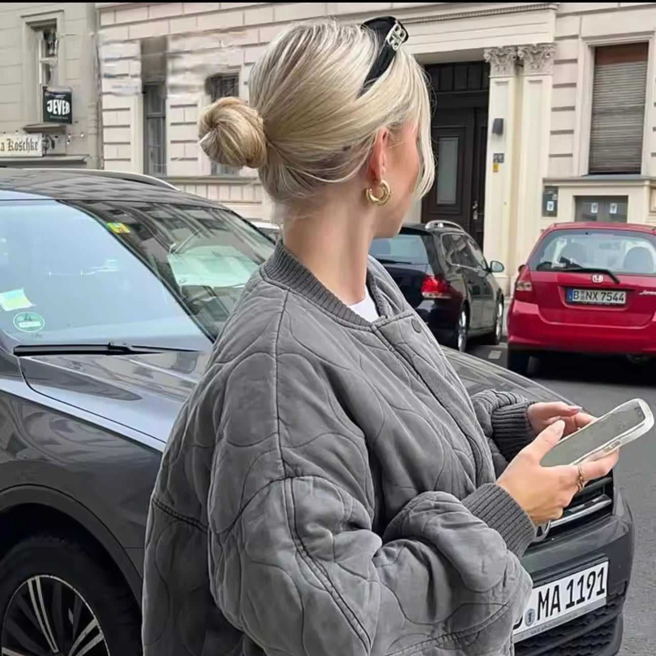 Madisyn - Termiczna kurtka bomberka dla kobiet