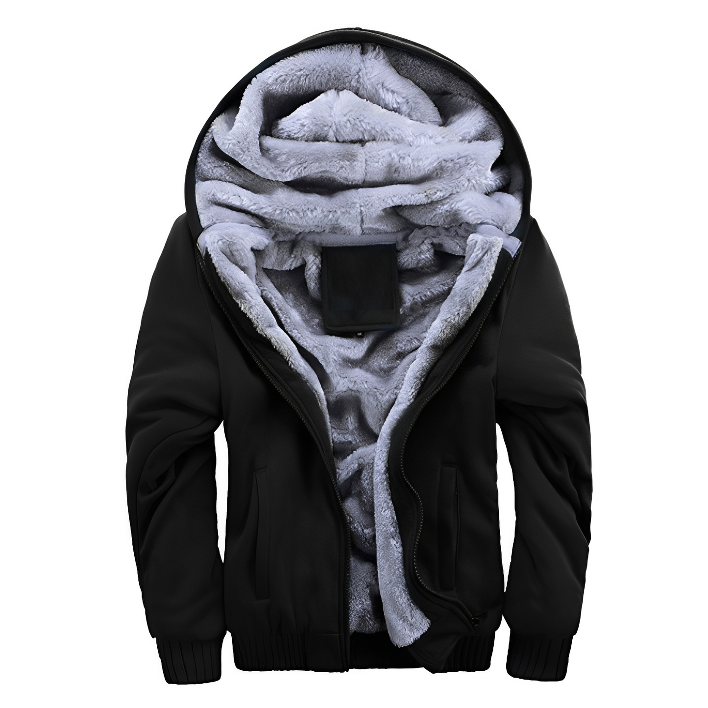 Albert - Luźna, ciepła kurtka z kapturem dla mężczyzn