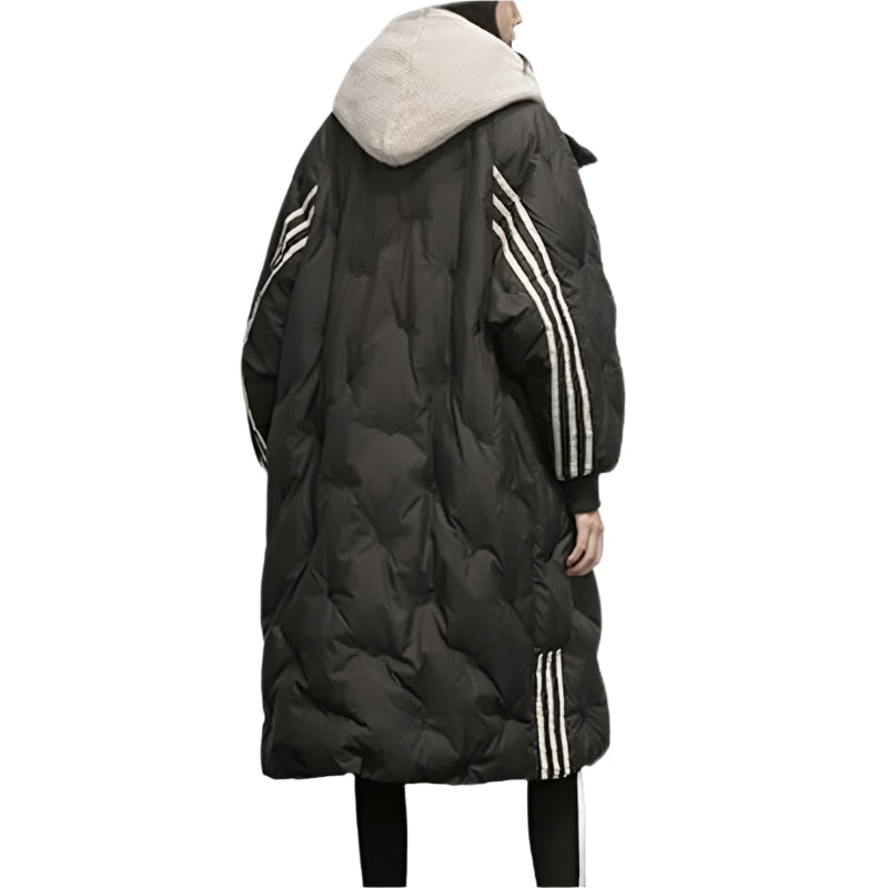 Tiril – Damska długa kurtka puchowa