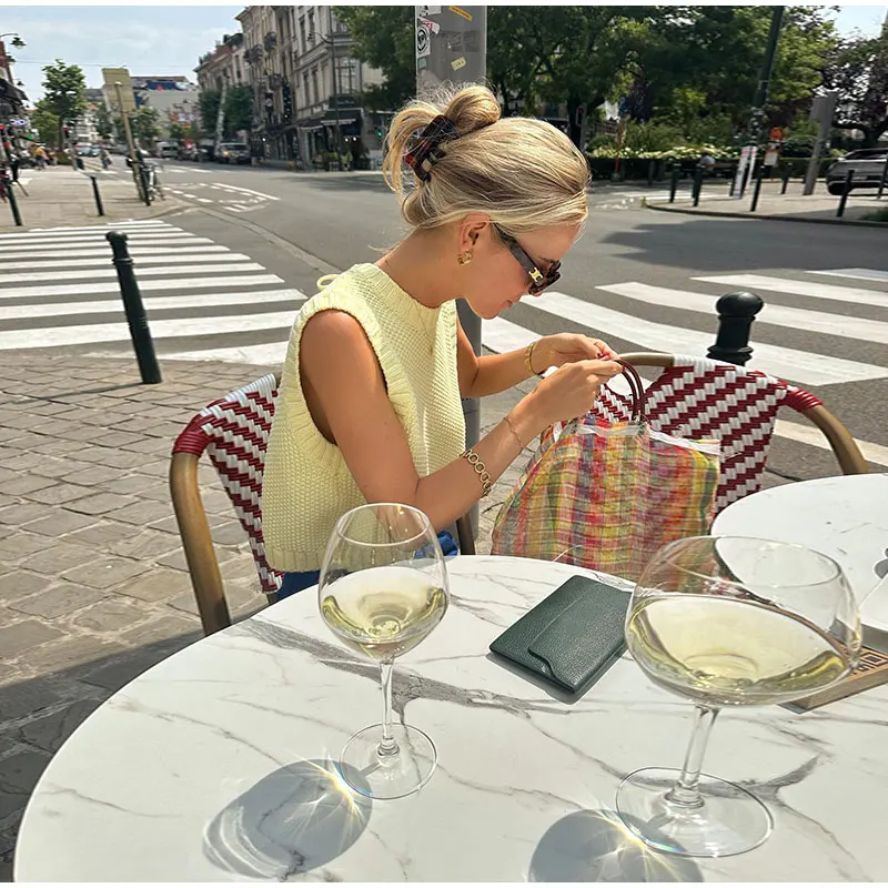 Irene – Top Dzianina Otwarte Plecy