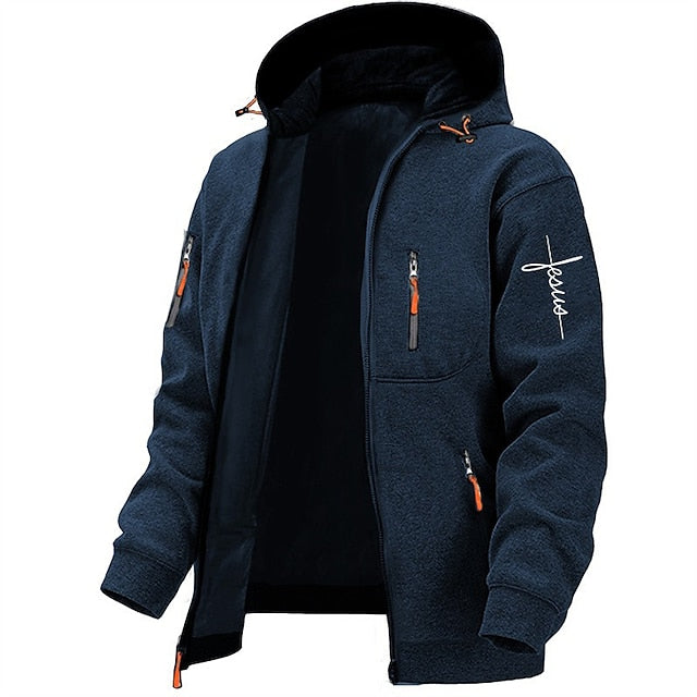 Arthur - Luźny męski hoodie z grafiką