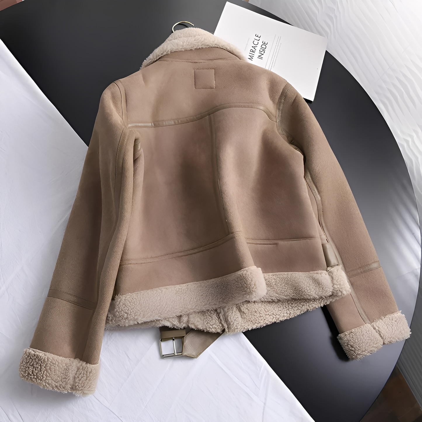 Crisilda - Ciepła i oversize damska kurtka zimowa