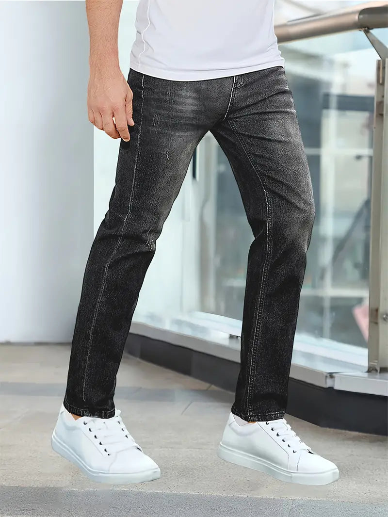 Harald - Stylowe jeansy w casualowym designie