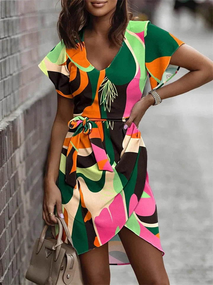 Jenna - Luksusowa i komfortowa sukienka letnia