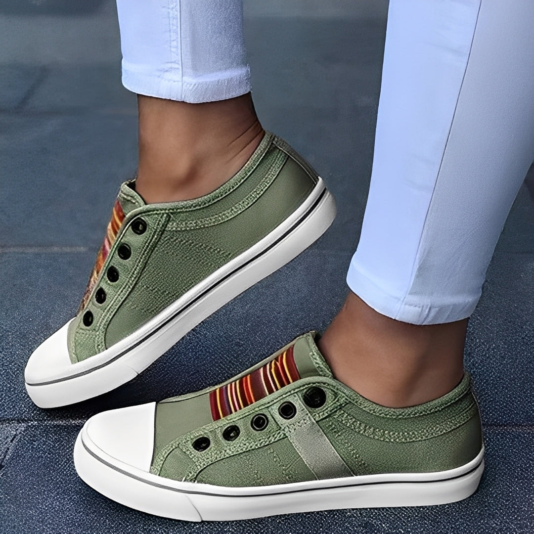Delphia - Damskie Swobodne Canvasowe Buty