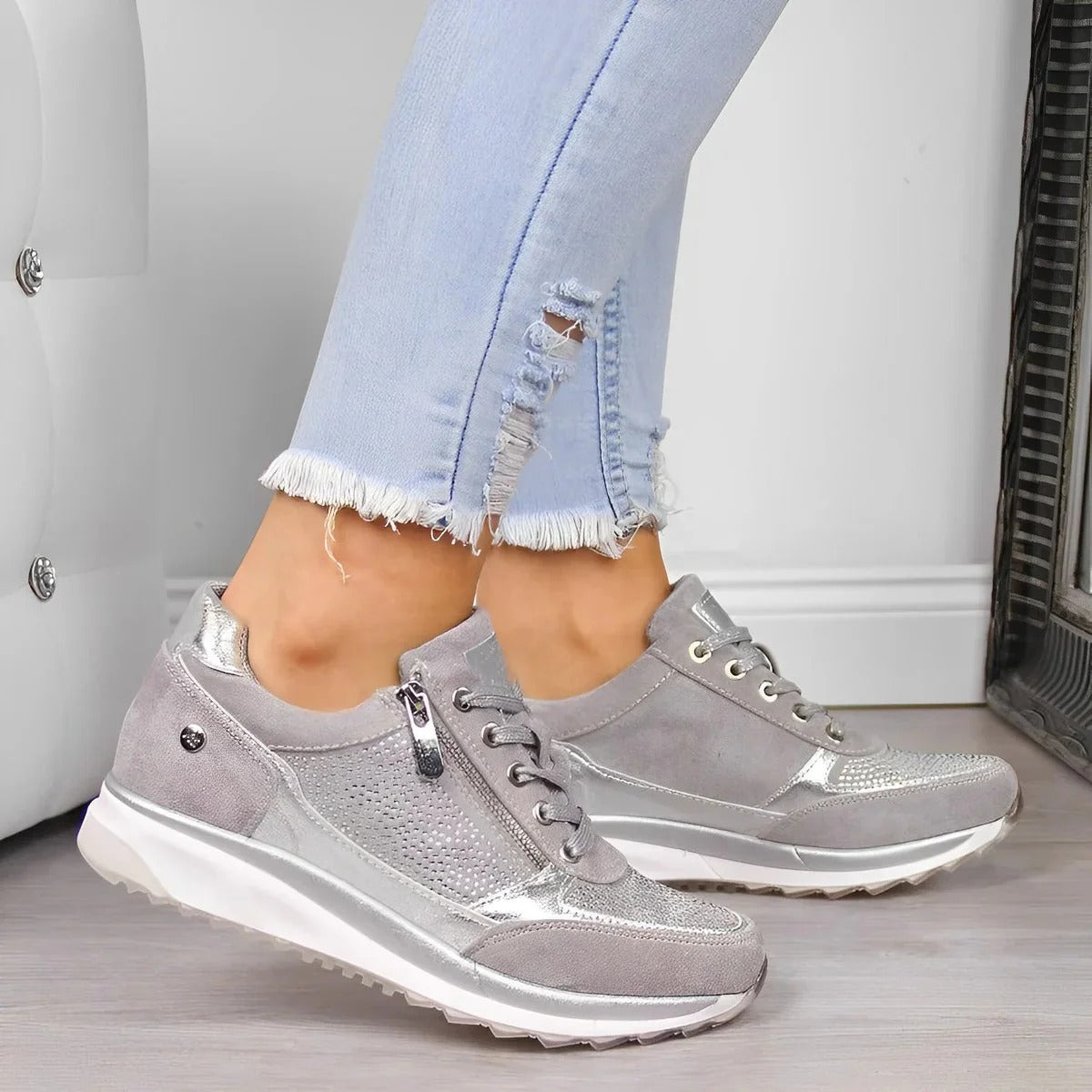 Anastasia - Stylowe buty codzienne z zamkiem