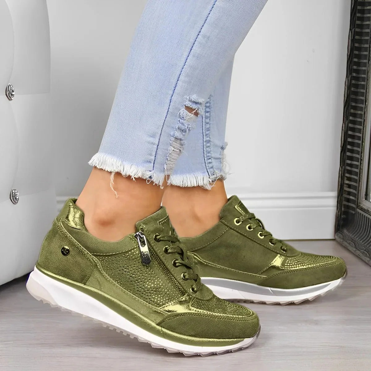 Anastasia - Stylowe buty codzienne z zamkiem