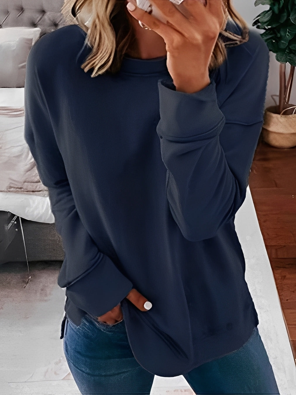 Charnette - Luźny Sweter w Stylu Retro dla Kobiet