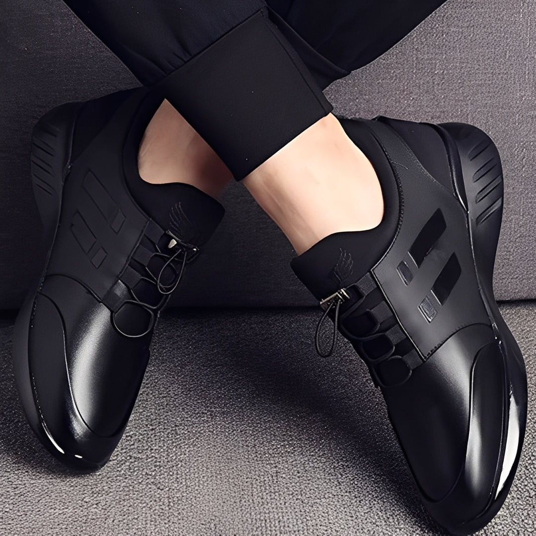 Harmon - Wygodne męskie buty sportowe ze skóry